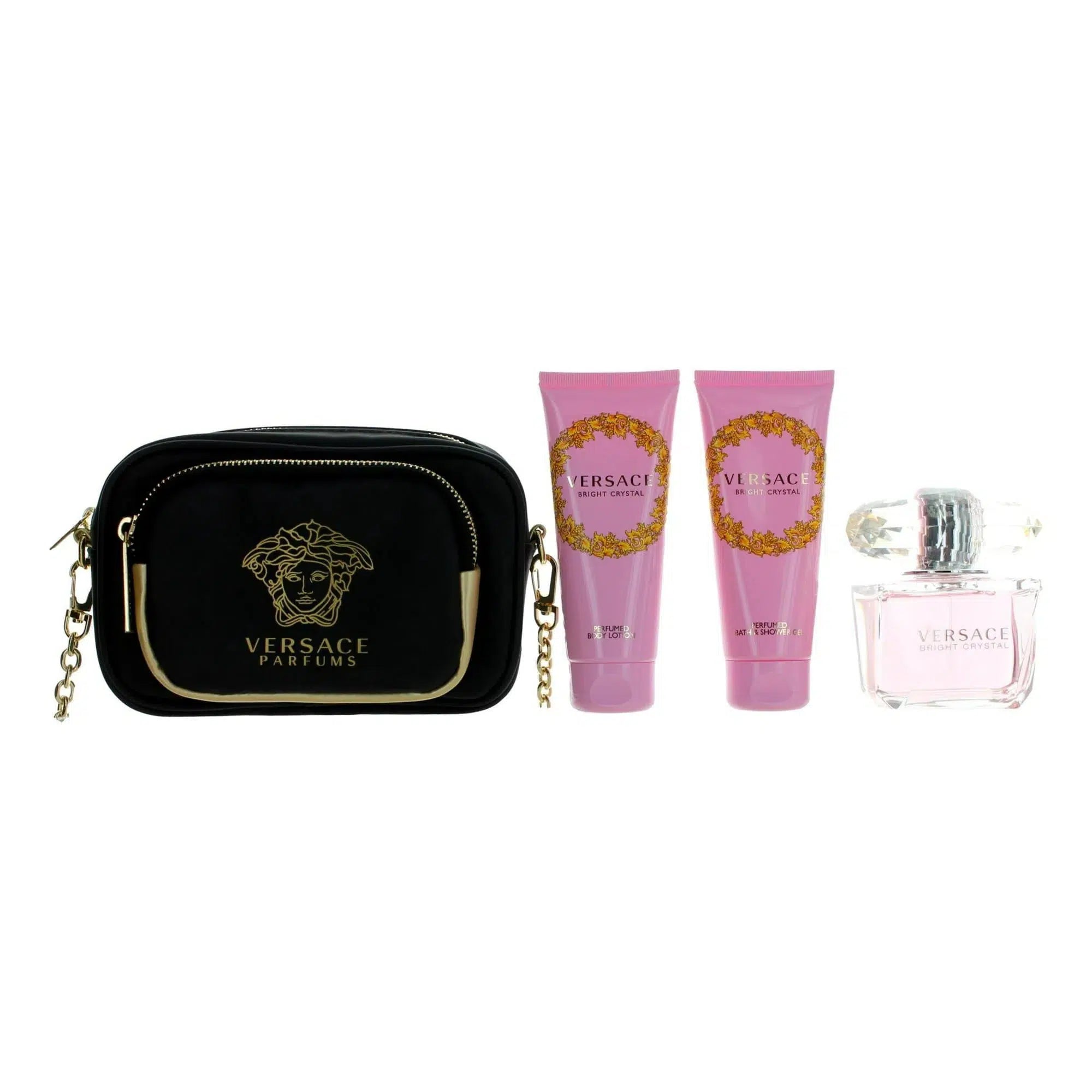 Buy Versace Bright Crystal 3-Piece with Versace Clutch Gift